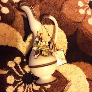 Vintage porcellane capodimonte pitcher